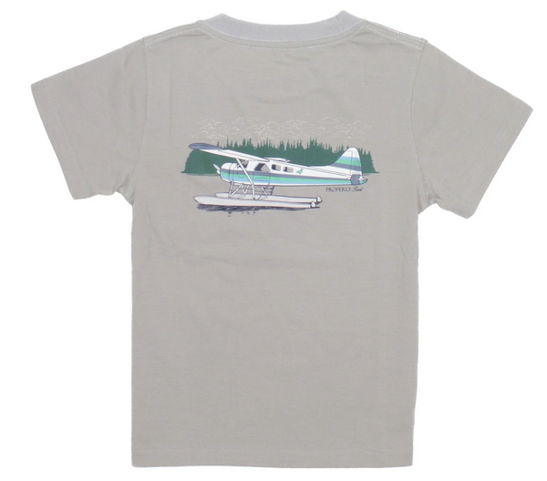 Properly Tied Americana Logo S/S Tee - Ice Grey – Olly-Olly