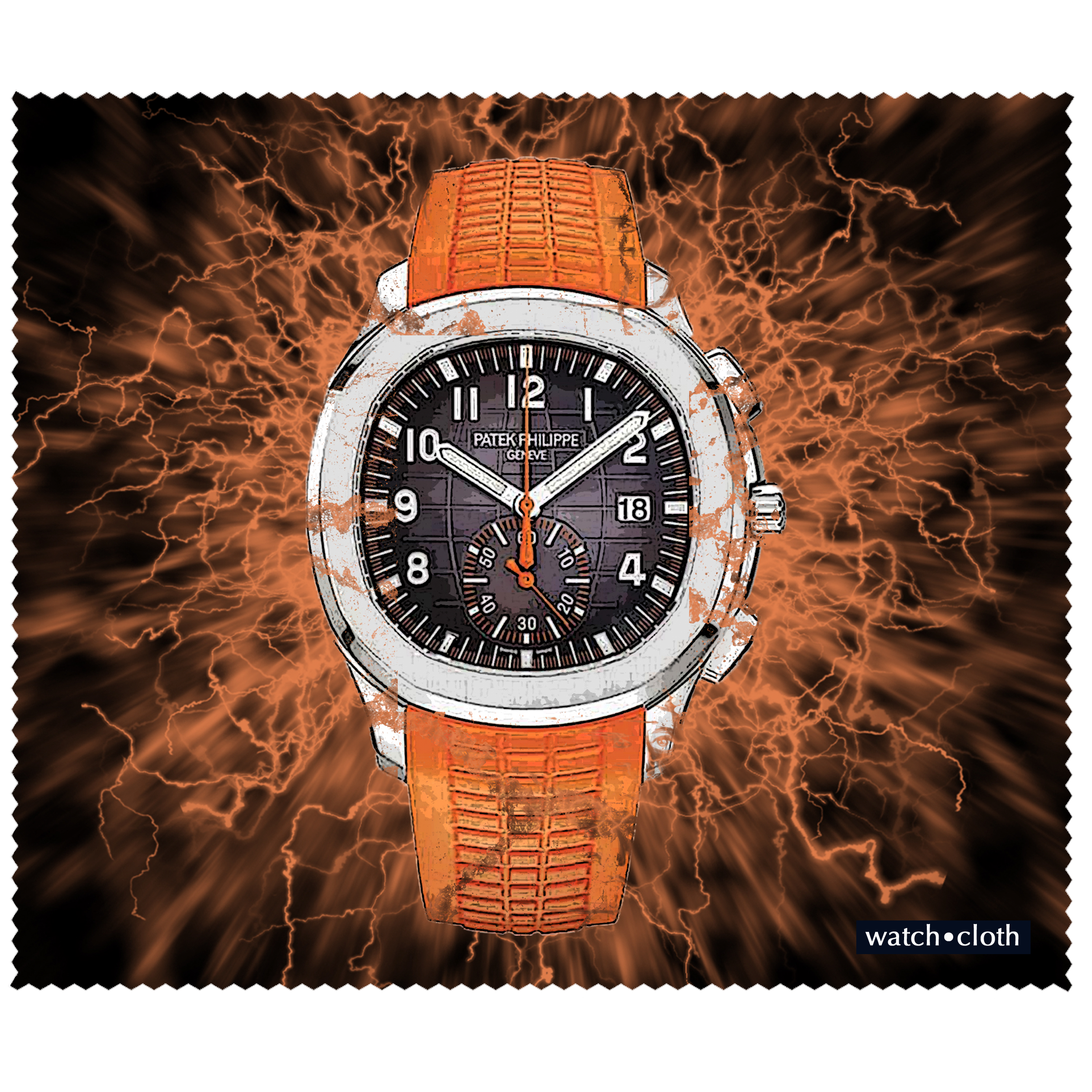 Patek Philippe Aquanaut Orange The Watch Cloth