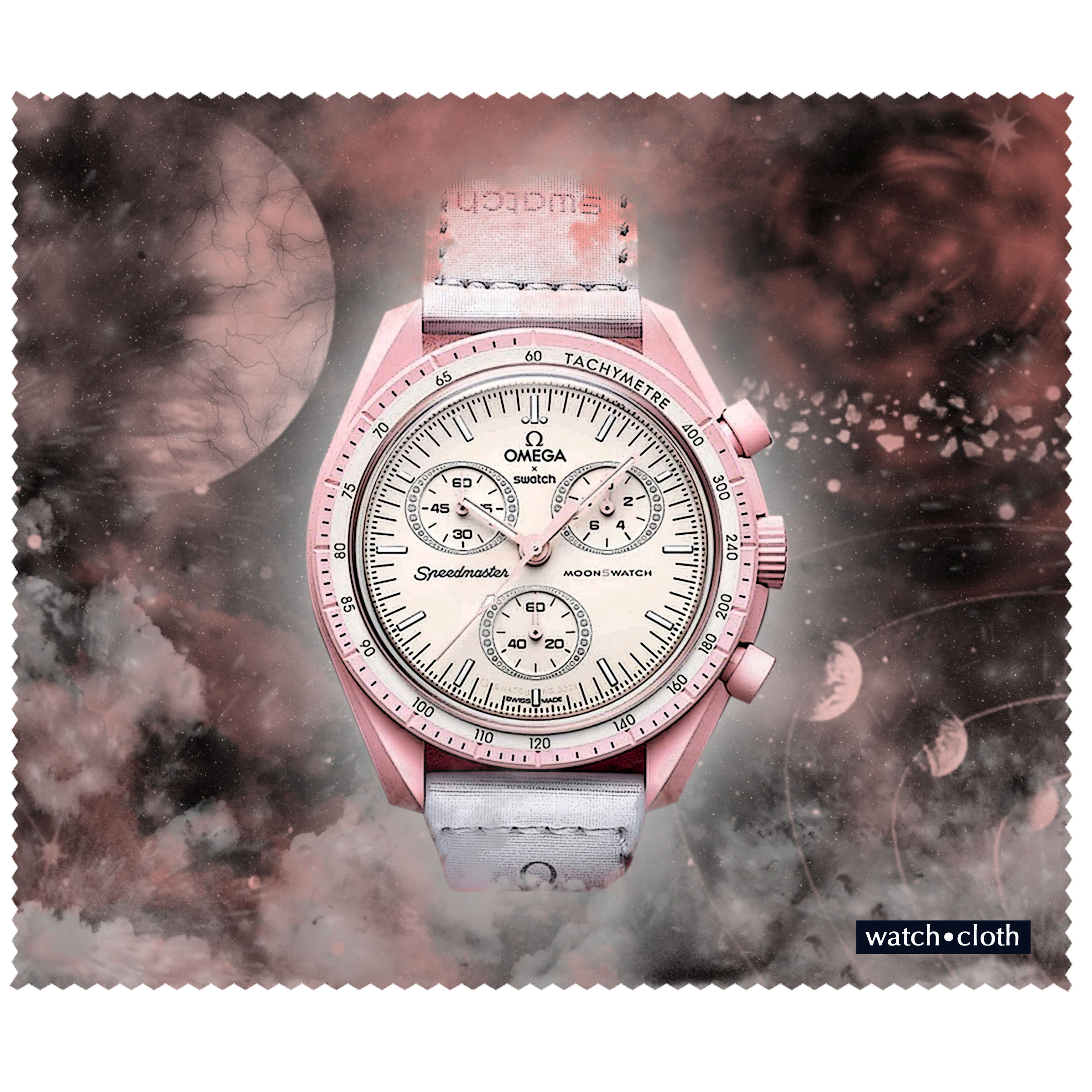 Omega x Swatch Pink - Mission to Venus