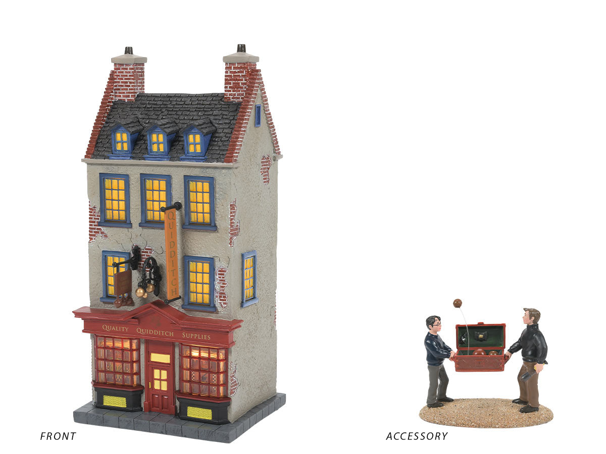 Department 56 Harry Potter Village Hogsmeade Station Lit Building, 7 Inch,  Multicolor