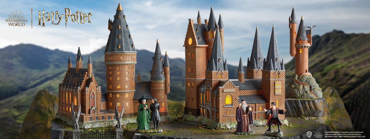 Department56 6002317 a Department56 Harry Potter Village - Figura animada  de Chasing The Snitch, 9.84 pulgadas, multicolor