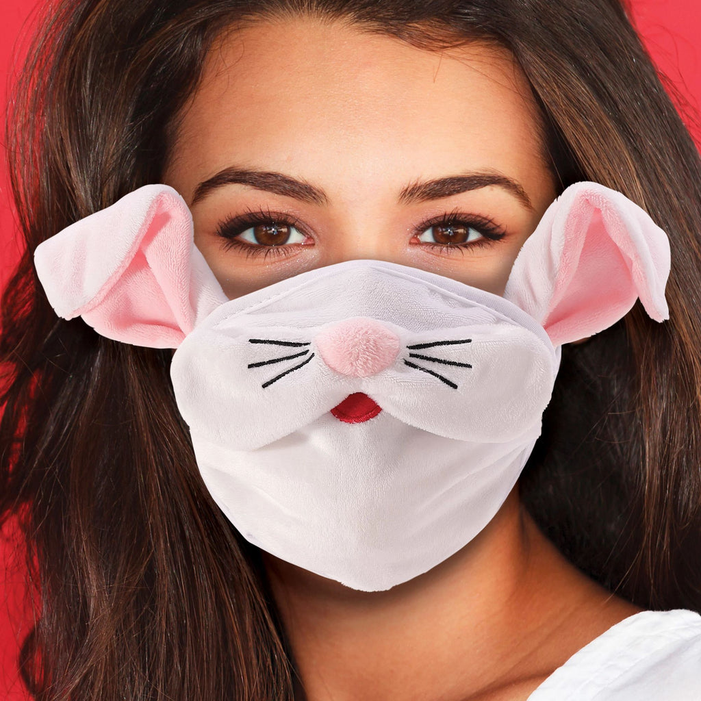 Xmas Basics Bunny Face Mask Nd6009444 Department 56 Official Site