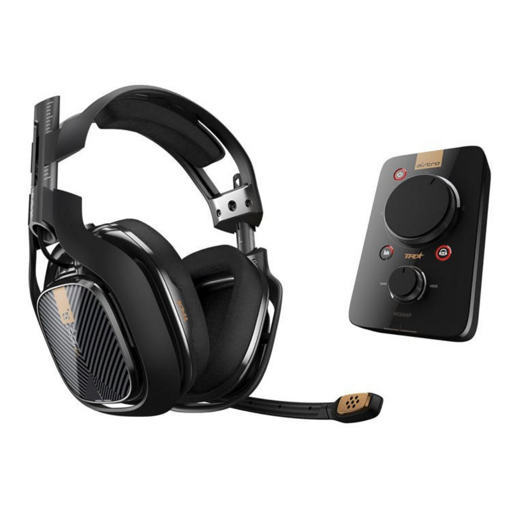 Astro A40 TR Gaming Headset + MixAmp Pro TR for PS4, PC, MAC ... - 