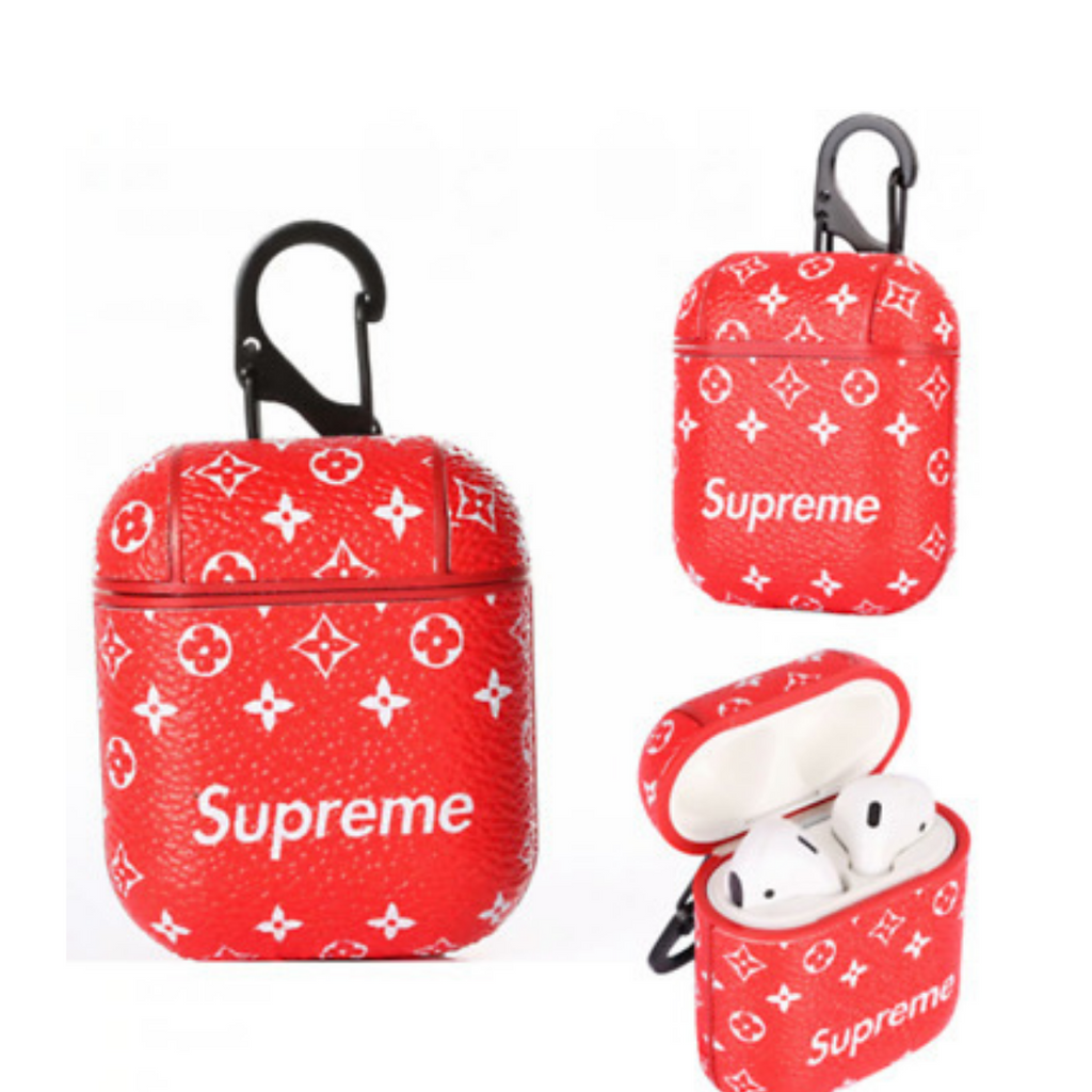 Louis Vuitton Supreme Airpods Pro 1 2 3 Case - Louis Vuitton Case