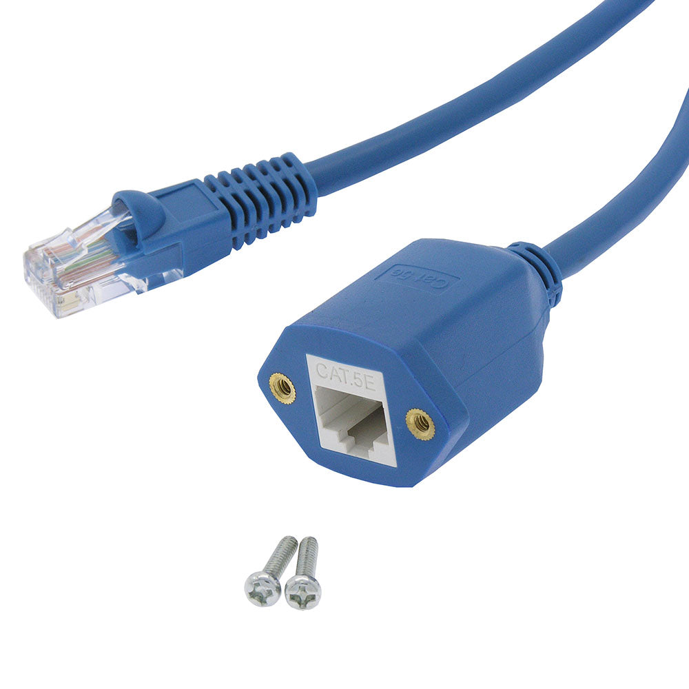 PANEL-MOUNT CAT.5E ETHERNET CABLE