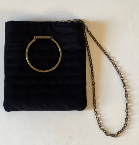 velveteen clutch