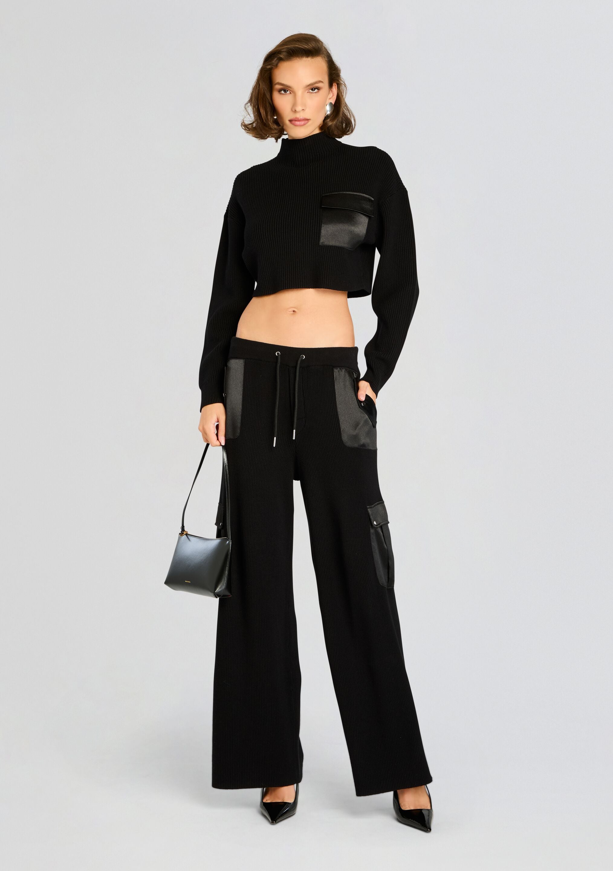 Donna Mid Cropped Sweater