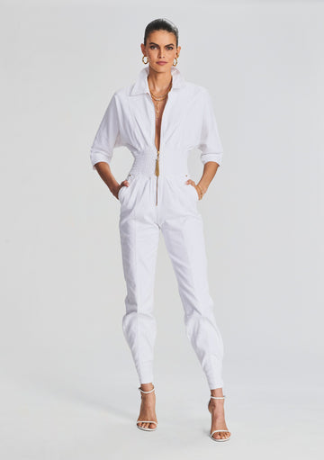 Women's White Jumpsuits & Rompers