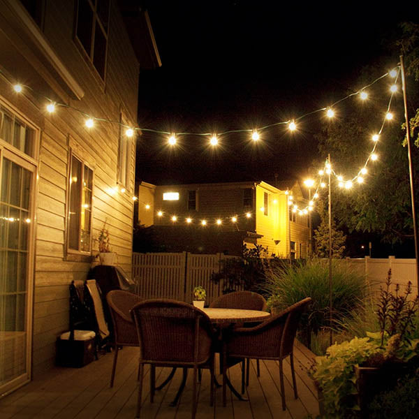 patio string lights