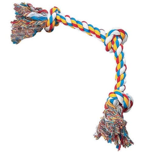 Colorful Rope Bone Dog Toy - Posh Pet – Posh Pet Glamour Boutique