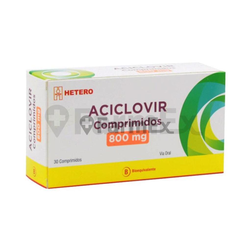 Compra Aciclovir 800 mg x 30 comprimidos 