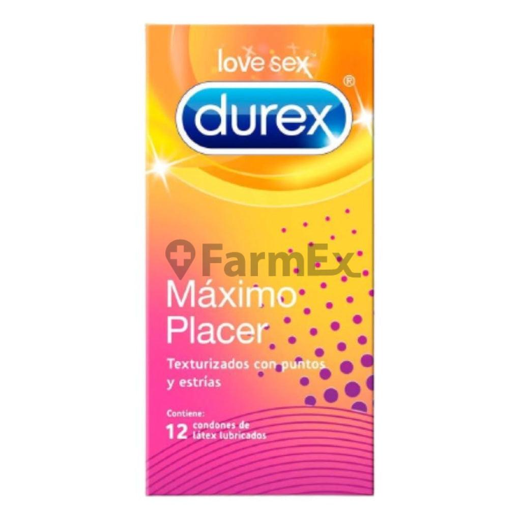 Preservativos Durex Máximo Placer X 12 Unidades 5213