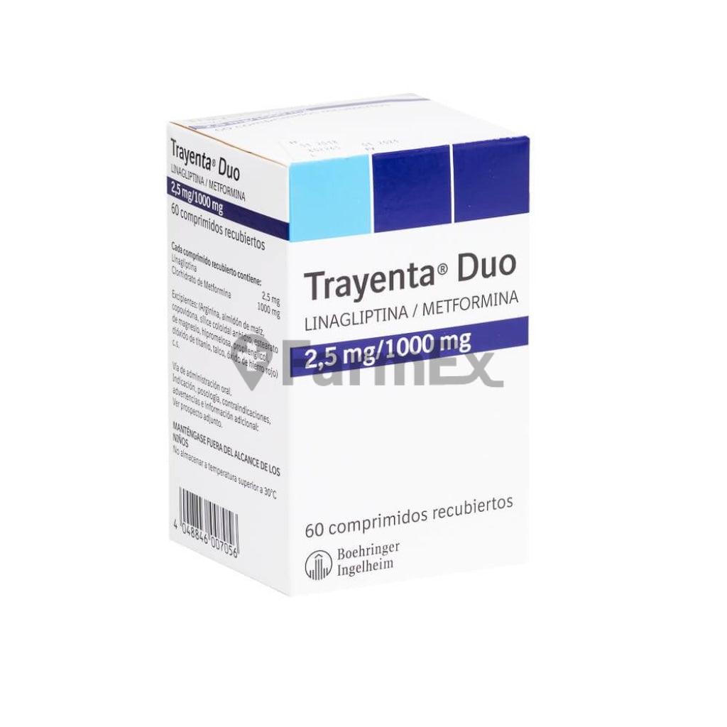 Trayenta Duo 2 5 1000 Mg X 60 Comp