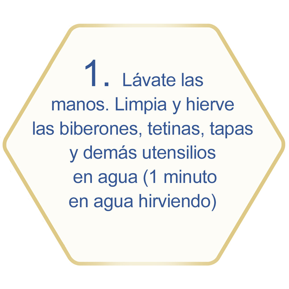 1 preparación y uso Enfamil (leche etapa 1)