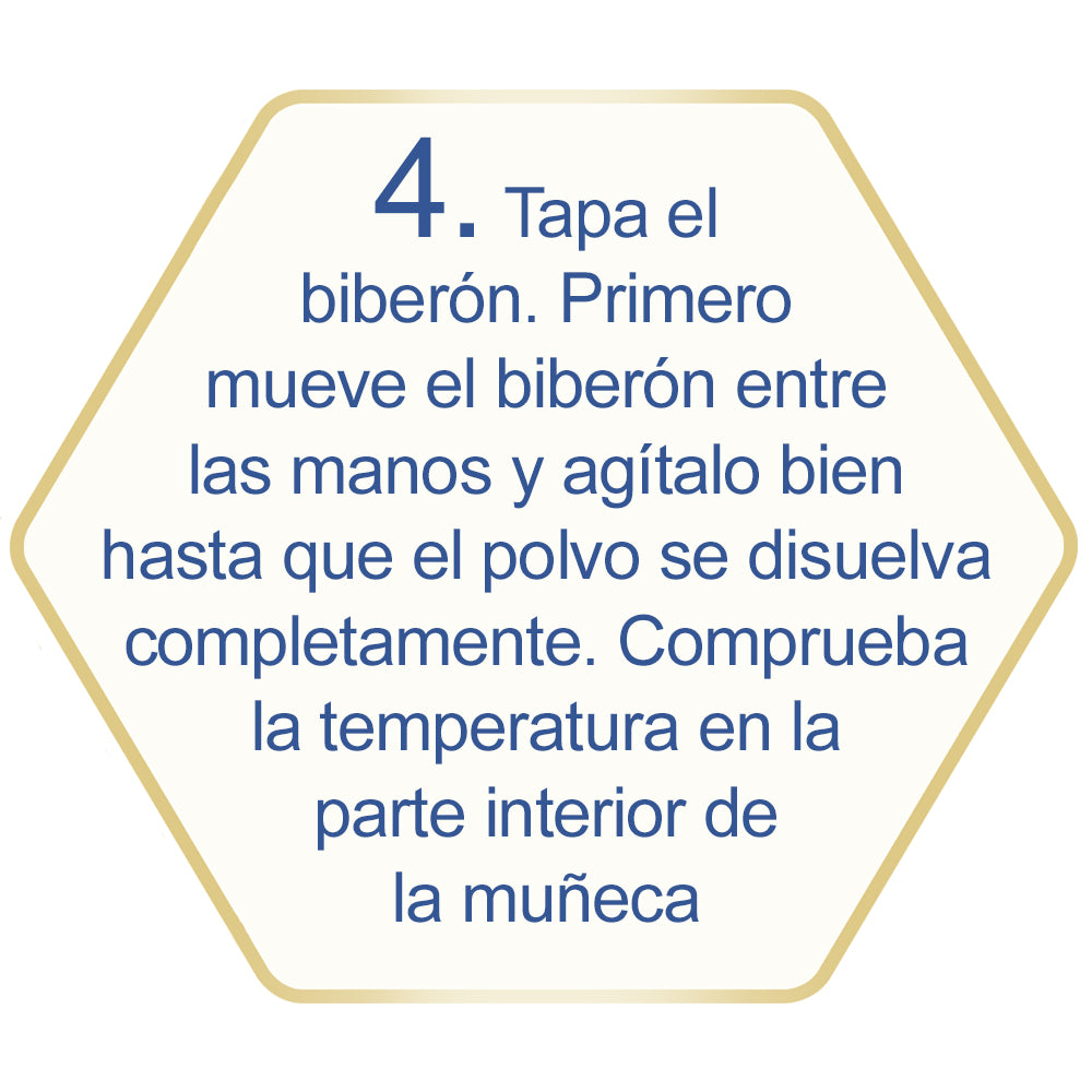 4 preparación y uso - Leche recién nacido