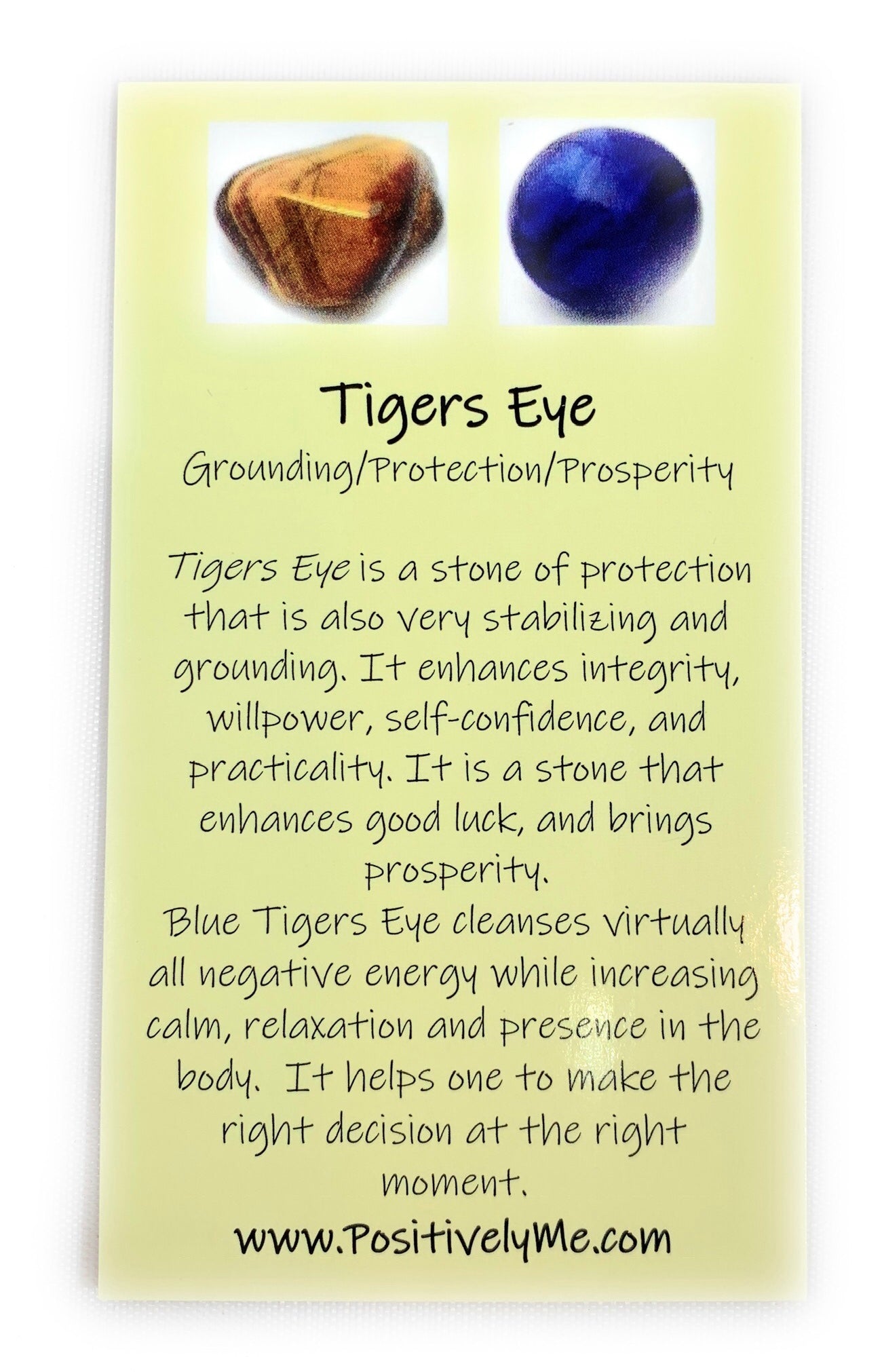 blue tigers eye properties