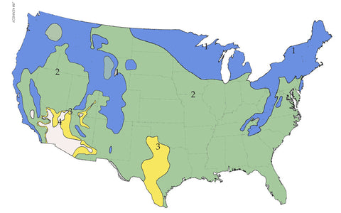 BCI Zone Map