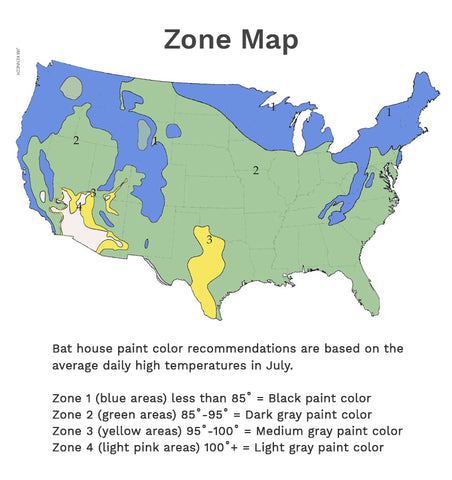 Bat house zone map