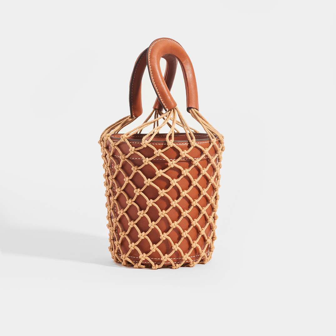 STAUD | Moreau Macrame and Leather Bag [ReSale] | COCOON