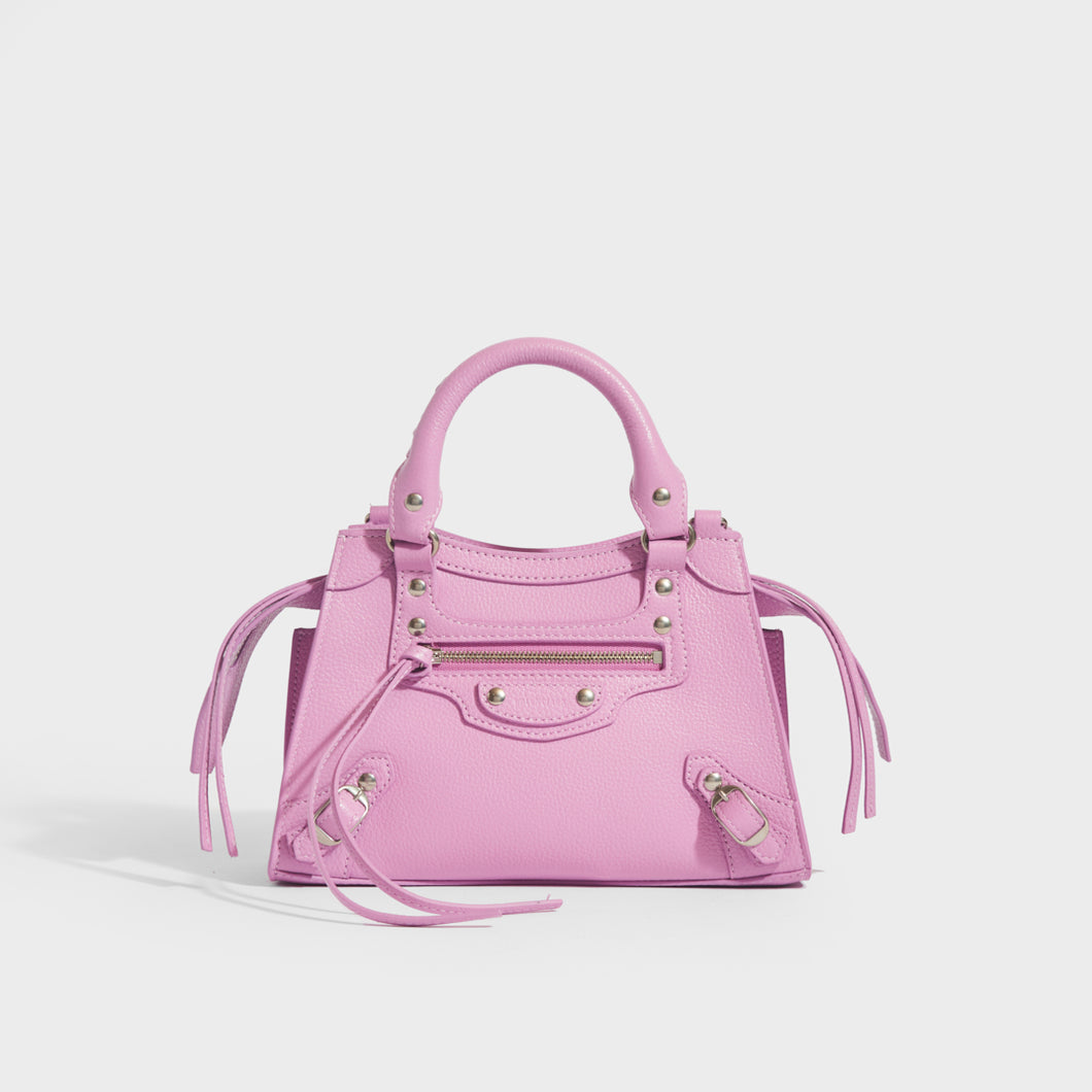 Rare Vtg Balenciaga Micro Mini Pink City Bag  eBay