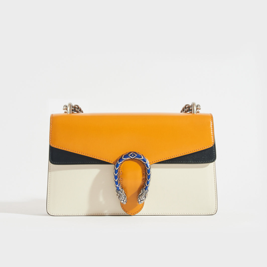 GUCCI Small Shoulder in and White COCOON