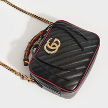Load image into Gallery viewer, GUCCI GG Marmont Shoulder Bag with Bamboo Handle