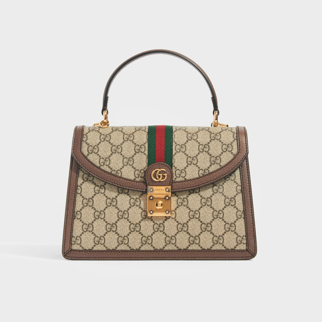 GUCCI Ophidia Small Top Handle Bag | COCOON