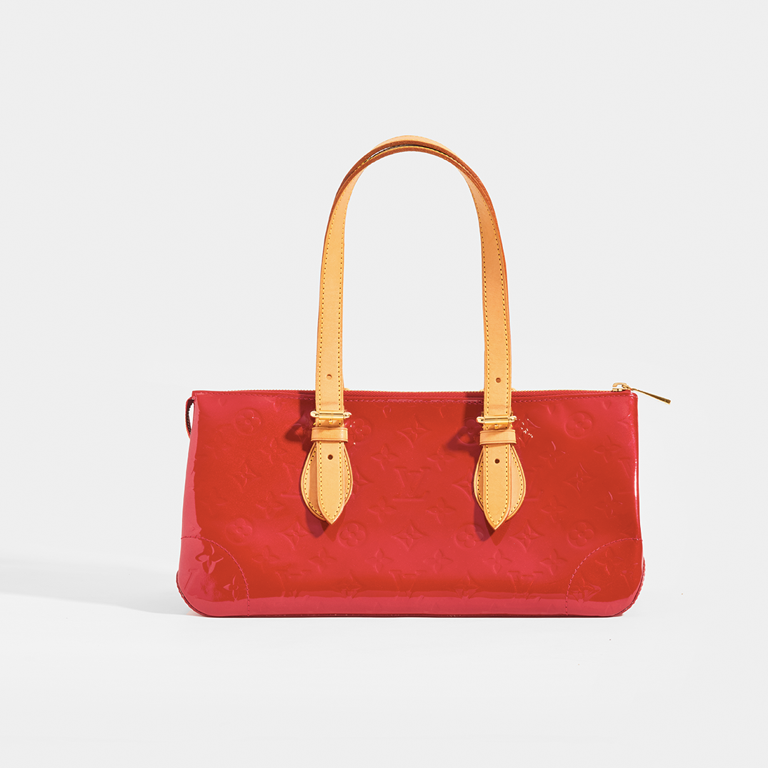 Louis Vuitton Vintage - Vernis Rosewood Bag - Red - Vernis Leather