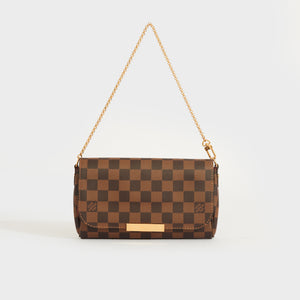 Louis Vuitton Troca PM Handbag Quilted Leather With Check Pattern