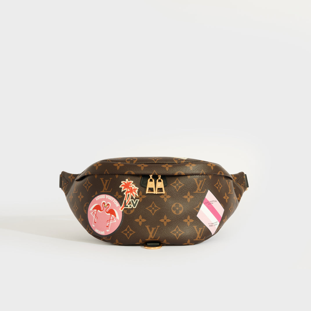 Louis Vuitton Saint Tulle Pochette Belt Bag Monogram Size 90 M6933U 59796   eBay