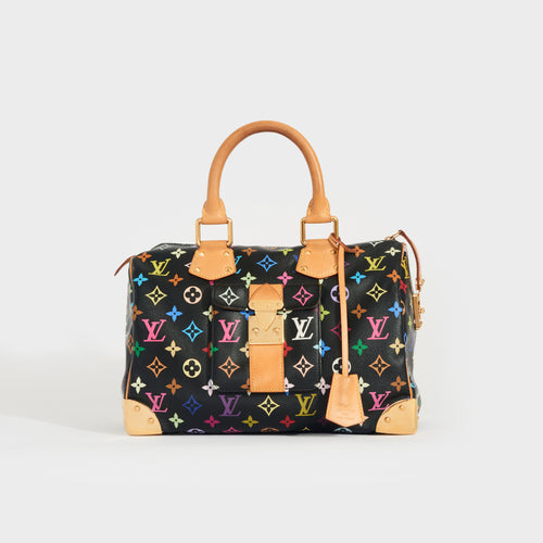 LOUIS VUITTON x Takashi Murakami Multicolor Priscilla Tote