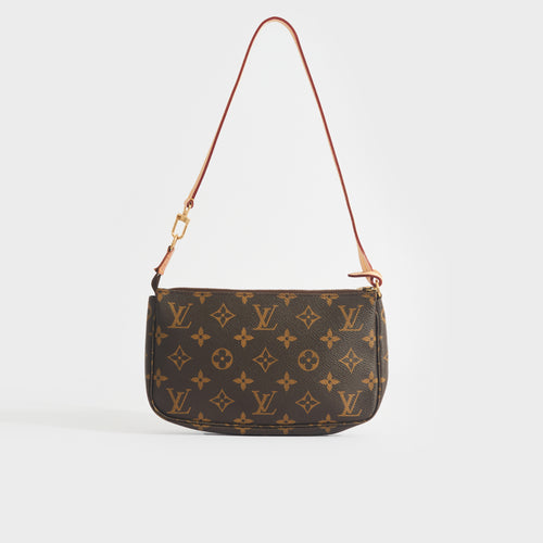 LOUIS VUITTON Vaugirard Bag in Monogram Canvas with Creme Leather