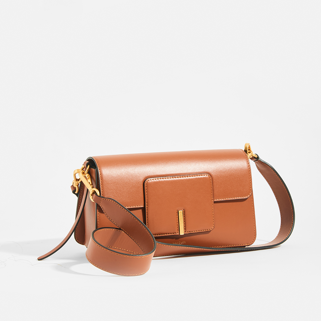 WANDLER | Georgia Bag in Tan Leather | COCOON