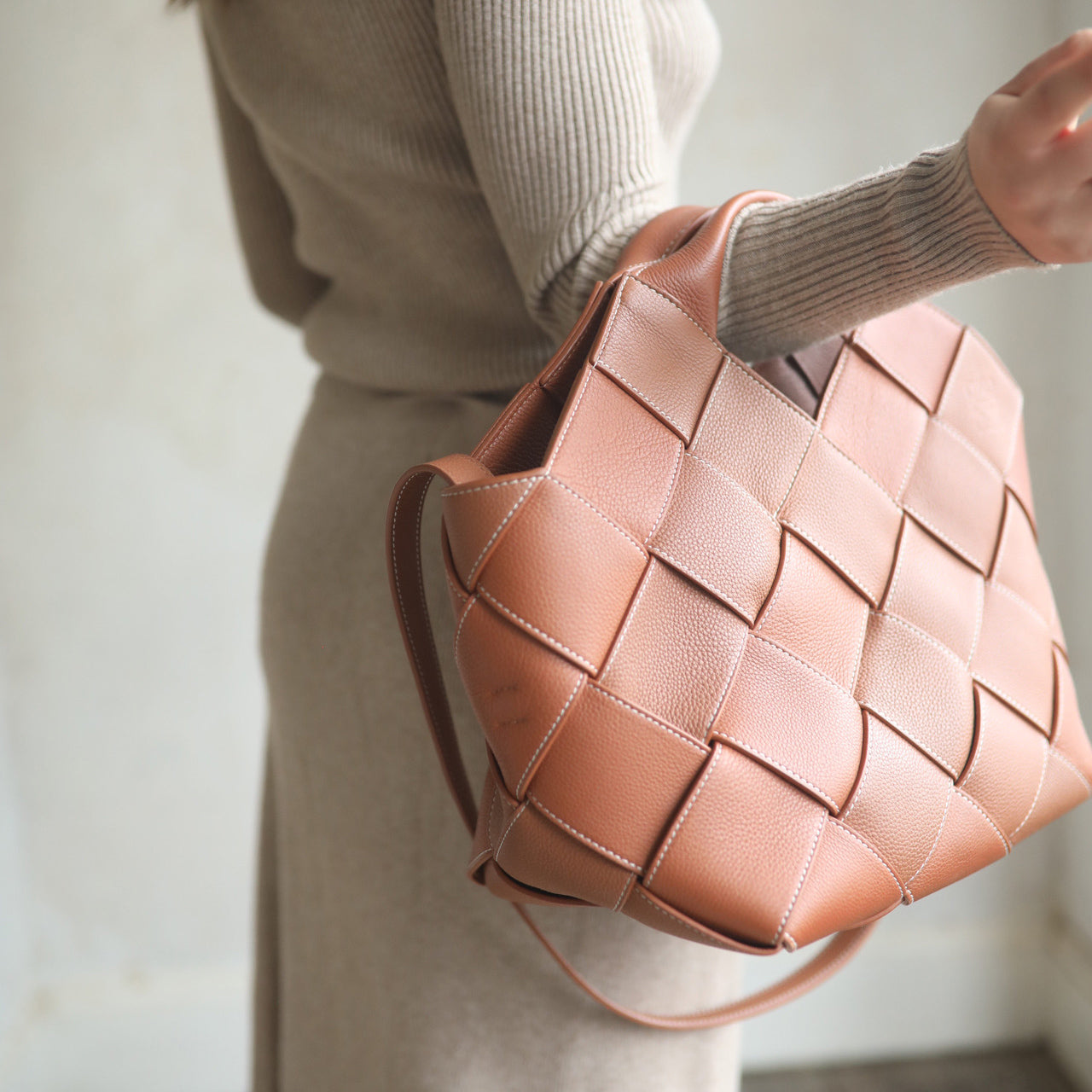 Bottega Veneta® Women's Mini Cassette Bucket Bag in Black. Shop online now.