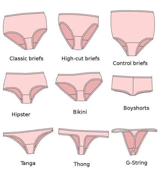 Fashion FAQ: How Many Kinds of Underwear are There to Pick From?