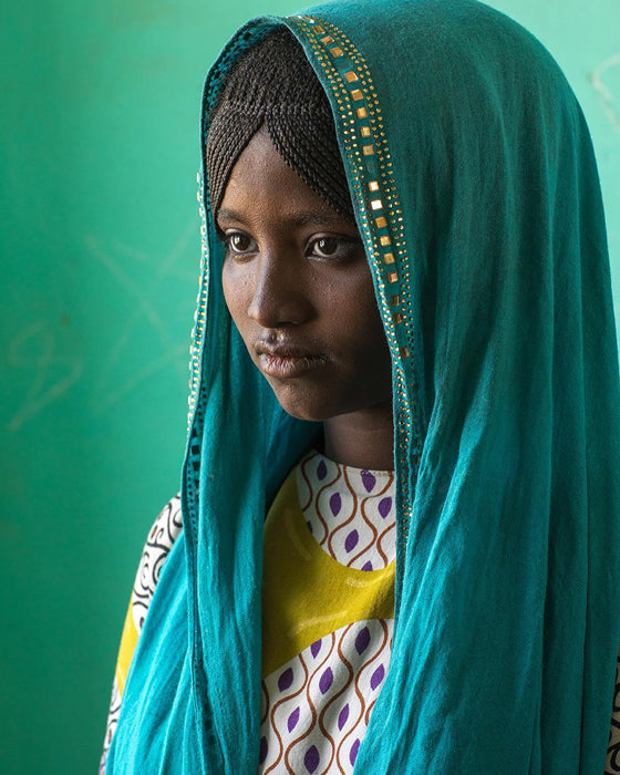African colour | Afar tribal girl, Ethiopia