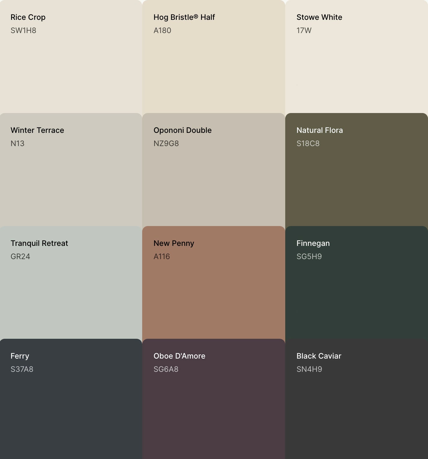 Safari Journal / Blog by Safari Fusion | Dulux Colour Forecast 2022 | Restore Colour Palette