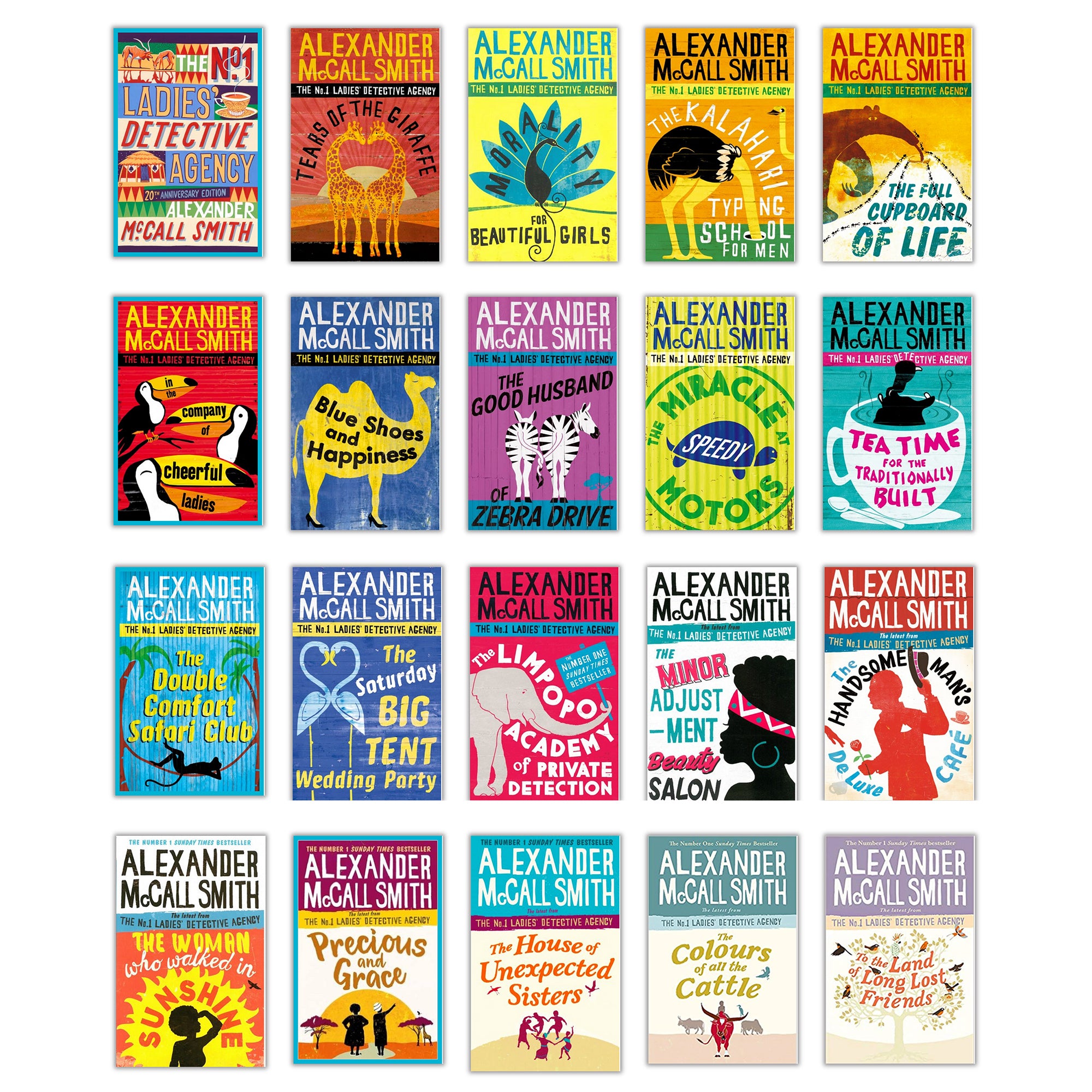 Safari Journal / Blog by Safari Fusion | The No.1 Ladies' Detective Agency book series by Alexander McCall Smith / Titles 1 to 20