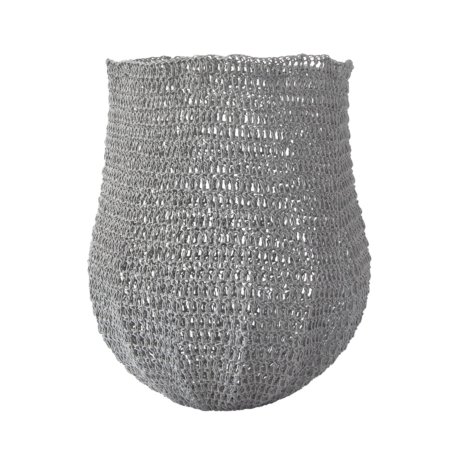 Safari Journal / Blog by Safari Fusion | Ultimate Grey + illuminating | Pantone Color of the Year 2021 | Crochet Basket (large | silver grey) by Safari Fusion