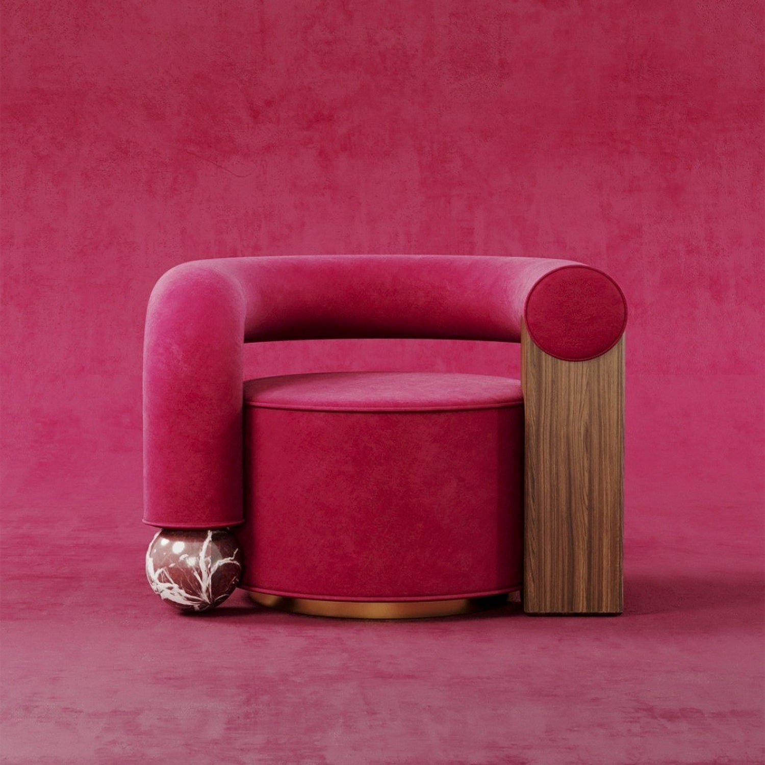Safari Journal / Blog by Safari Fusion | Viva Magenta | Galatea Armchair by Malabar Artistic Furniture, Portugal