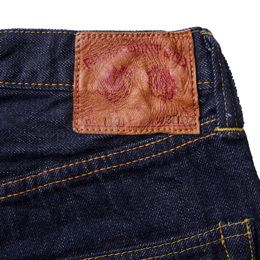 1101 - Straight Denim - 13.7oz – FULLCOUNT