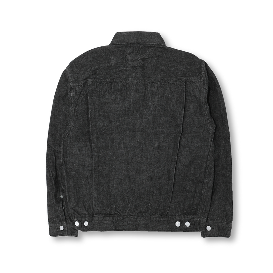 2107BK - Type 1 Black Denim Jacket