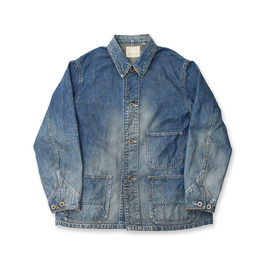 2015-1 -Denim Chore Jacket – FULLCOUNT