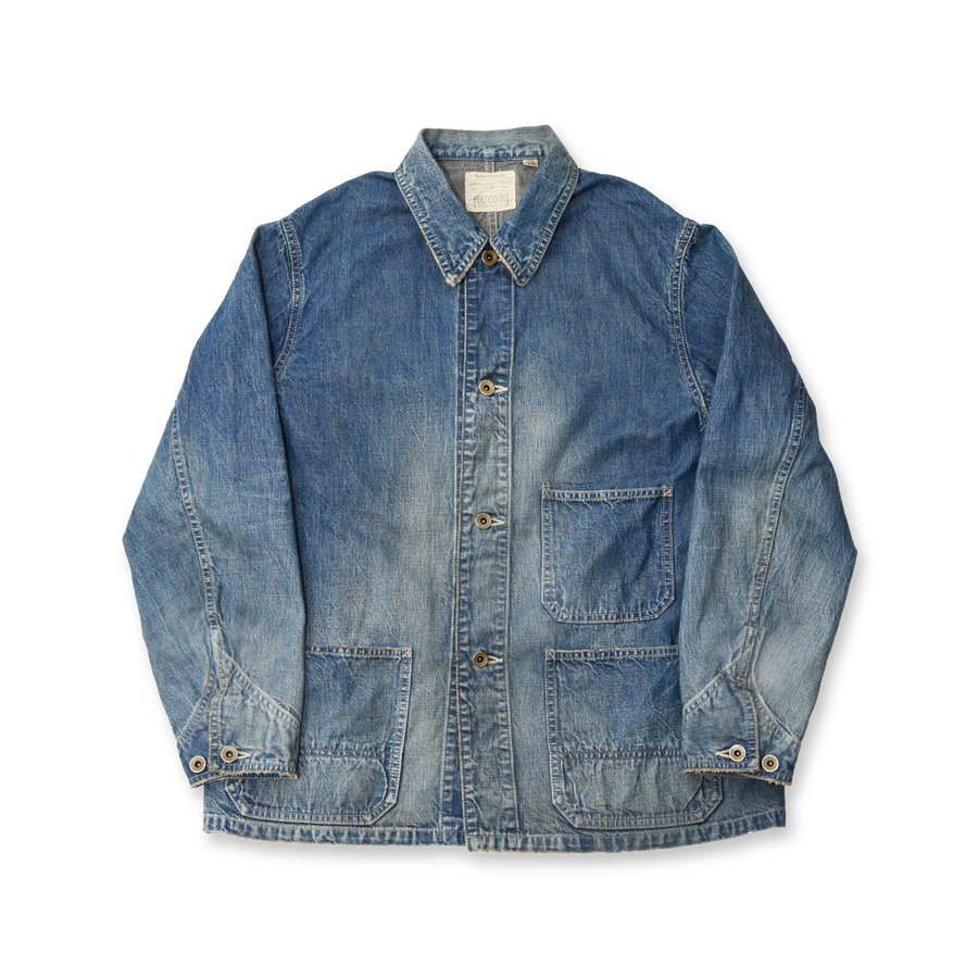 最安挑戦！ DENHAM × FULL COUNT BORO DENIM JK Gジャン/デニム