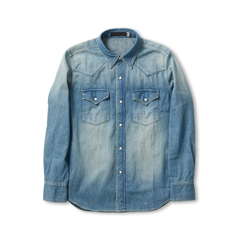 4894 - Denim Western Shirt