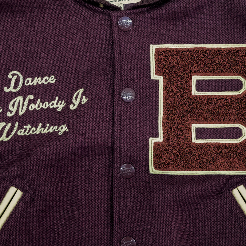 【LAST ONE】BBJ-021 Brown’ s Beach Varsity Jacket (30th Anniversary Item)