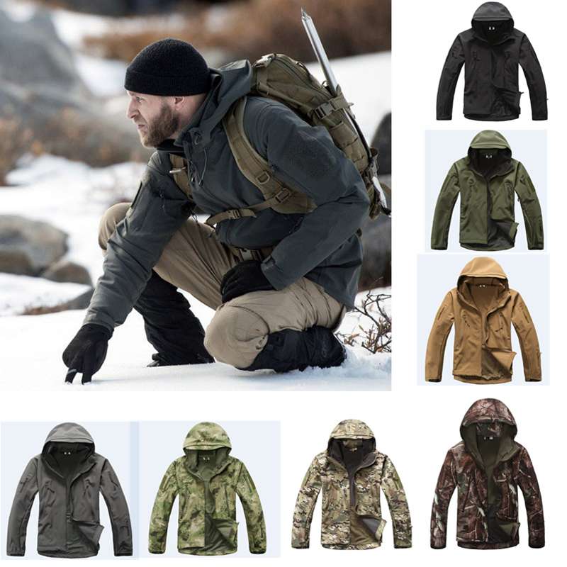 Hunting clothes men jacket or pants tactical millitary hiking jackets ...
