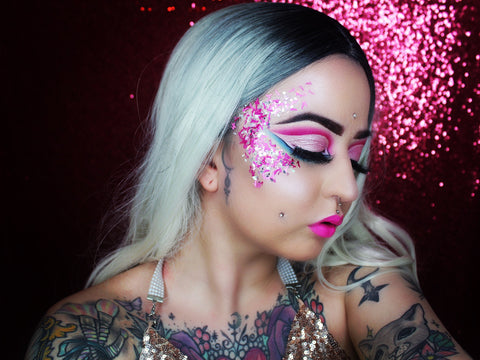 Using ‘BABYDOLL’ pigment on the lids