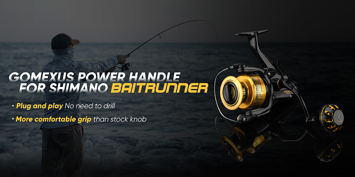 Gomexus handle for Shimano Baitrunner