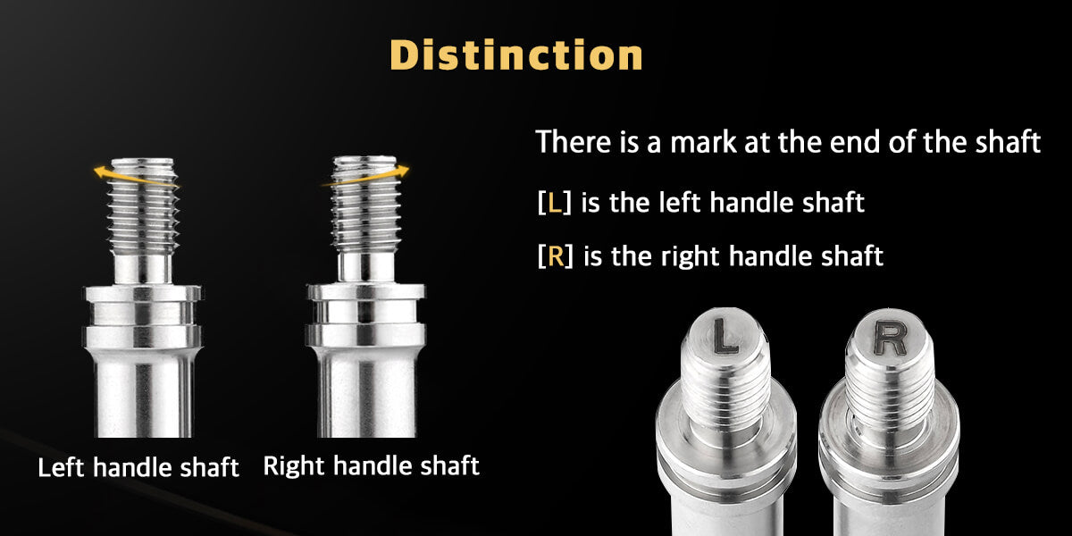 left and right handle  shaft